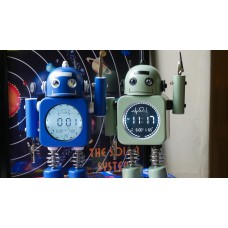 Steepletone Robot Time Clip Children's Bedside Clock & Alarm Clock Steepletone Robot Time Clip Children's Bedside Clock & Alarm Clock